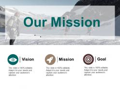Our mission ppt pictures display
