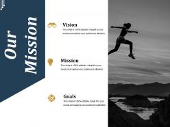Our mission ppt slide examples
