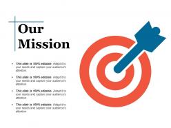 Our mission ppt styles graphics