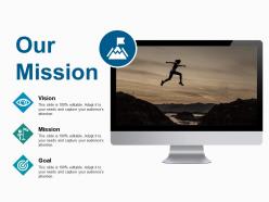 Our mission ppt styles graphics download