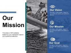 Our mission ppt summary graphics download