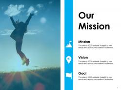 Our mission ppt summary inspiration