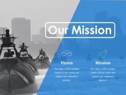 Our mission presentation images