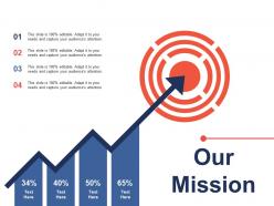Our mission sales target ppt pictures shapes