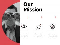 Our mission vision a584 ppt powerpoint presentation summary themes