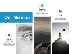 Our mission vision b309 ppt powerpoint presentation ideas display
