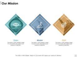 Our mission vision b49 ppt powerpoint presentation file guide