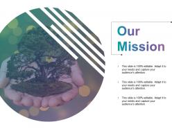 Our mission vision environment f457 ppt powerpoint presentation infographics influencers