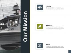 Our mission vision goal a181 ppt powerpoint presentation model layouts