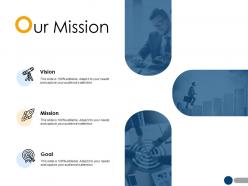 Our mission vision goal a213 ppt powerpoint presentation file inspiration