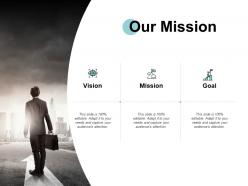 Our mission vision goal c150 ppt powerpoint presentation ideas gallery