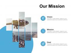 Our mission vision goal c276 ppt powerpoint presentation slides ideas