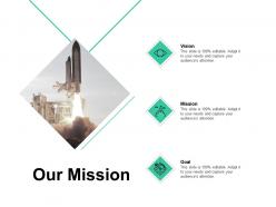 Our mission vision goal c327 ppt powerpoint presentation inspiration aids