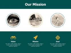Our mission vision goal f420 ppt powerpoint presentation pictures inspiration