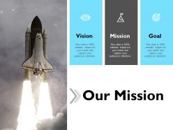 Our mission vision goal f648 ppt powerpoint presentation outline rules