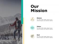 Our mission vision goal f662 ppt powerpoint presentation file model