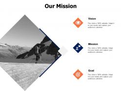 Our mission vision goal k278 ppt powerpoint presentation gallery templates