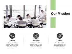 Our mission vision goal k378 ppt powerpoint presentation download