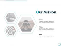 Our mission vision goal k50 ppt powerpoint presentation picture
