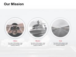 Our mission vision goal k73 ppt powerpoint presentation file