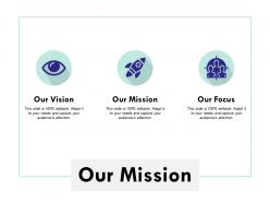 Our Mission Vision Goal L182 Ppt Powerpoint Presentation Ideas Maker