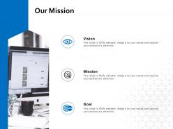 Our mission vision goal l652 ppt powerpoint presentation outline design