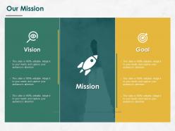 Our mission vision goal l760 ppt powerpoint presentation outline gallery