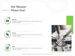 Our mission vision goal m2271 ppt powerpoint presentation ideas design inspiration