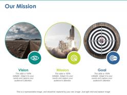 Our mission vision goal ppt layouts background designs