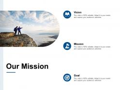 Our mission vision goals f456 ppt powerpoint presentation model layout ideas