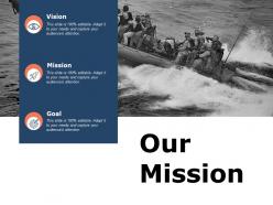 Our mission vision l233 ppt powerpoint presentation pictures example