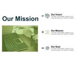 Our mission vision l296 ppt powerpoint presentation design templates