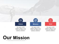 Our mission vision ppt inspiration design inspiration