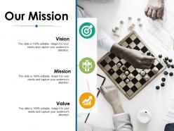 Our mission vision ppt powerpoint presentation file icon