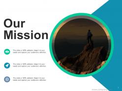 Our mission vision target c372 ppt powerpoint presentation slides layout ideas