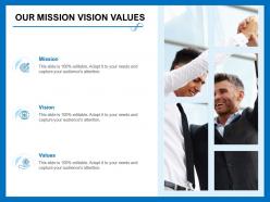 Our mission vision values adapt m394 ppt powerpoint presentation ideas gallery