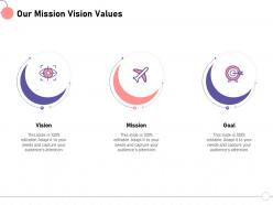 Our mission vision values m1444 ppt powerpoint presentation icon maker