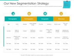 Our new segmentation strategy strategic plan marketing business development ppt grid