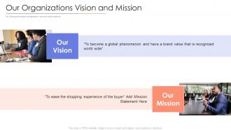 Our organizations vision and mission e marketing business investor funding