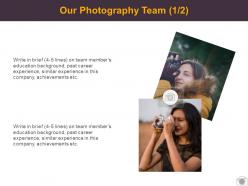 Our Photography Team Communication Ppt Powerpoint Presentation Pictures