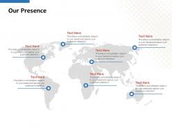 Our presence geography c1160 ppt powerpoint presentation infographic template