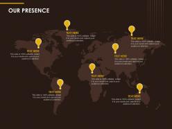 Our presence information ppt powerpoint presentation slides templates