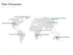 Our presence location ppt powerpoint presentation icon gridlines