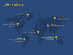 Our presence location ppt powerpoint presentation portfolio graphics