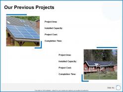 Our previous projects ppt powerpoint presentation icon clipart images
