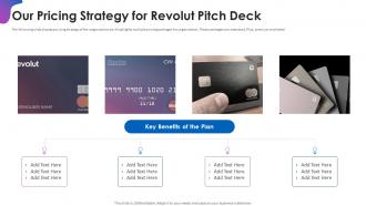Our pricing strategy for revolut investor funding elevator ppt demonstration
