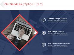 Our services option ppt pictures background designs