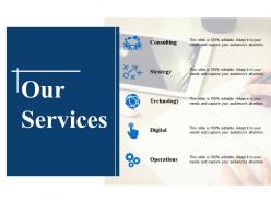 Our services powerpoint slide themes