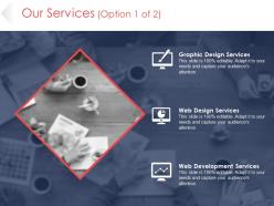 Our services powerpoint slides template 1