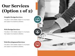 Our services presentation portfolio